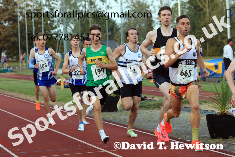 800 metres, 2025 NEGP No 6 Monkton, Wednesday, August 13th.  Photo: David T. Hewitson/Sports for All Pics